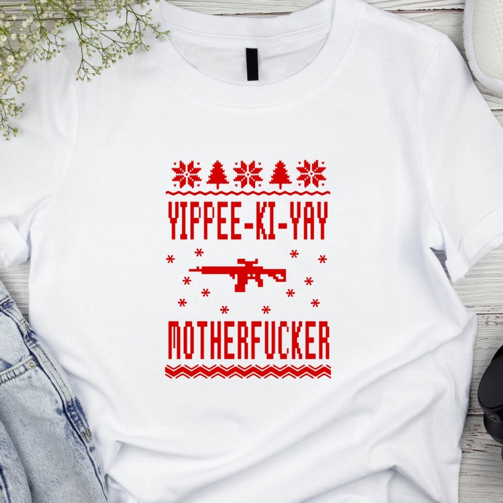 Yippee-Ki-Yay Die Hard Christmas Tee